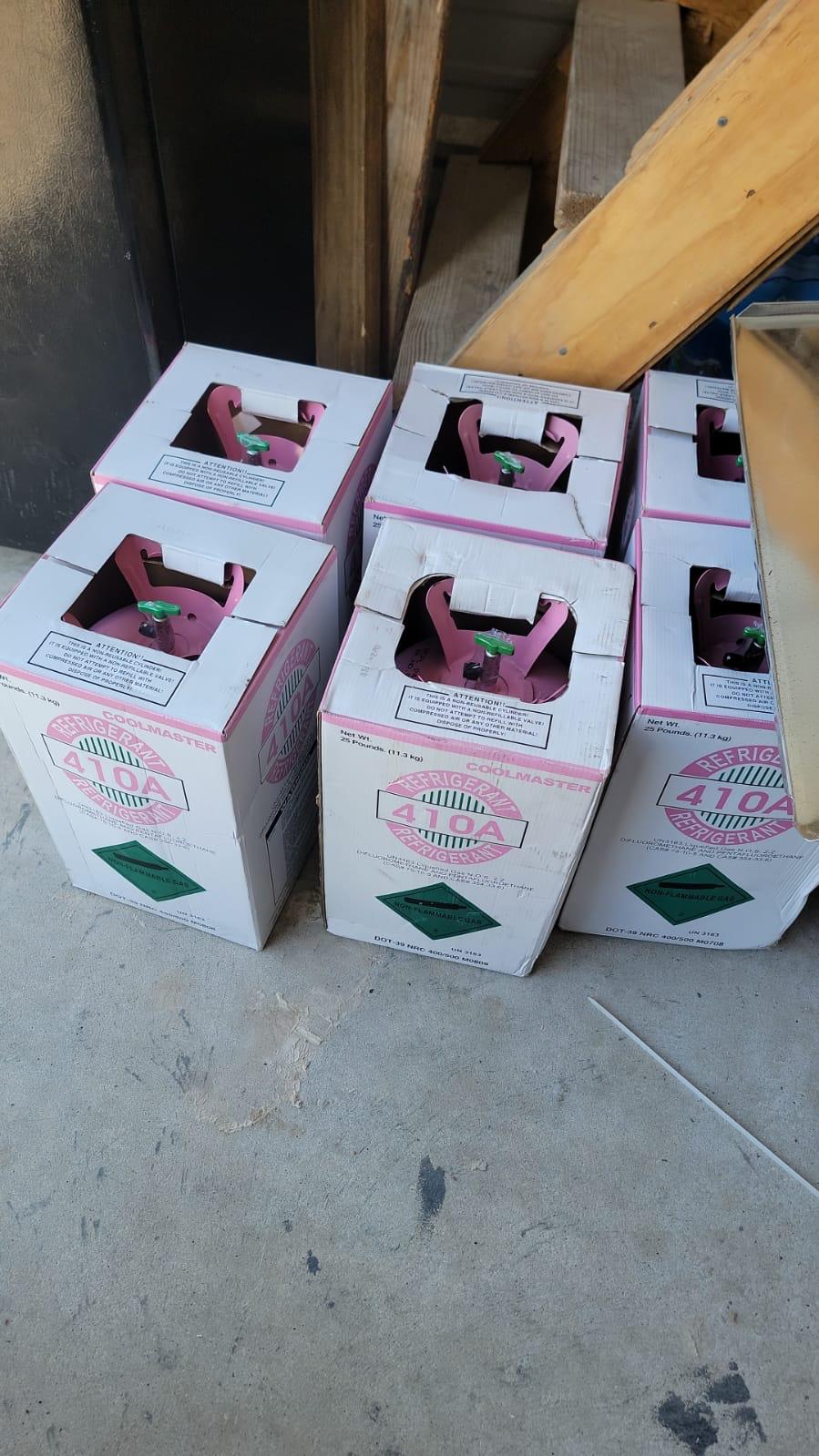 Hvac Refrigerant R410A Storage - Refrigerant Recharge | HVAC247PRO Houston